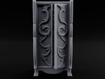 Vine-Relief Double-Paneled Noble Dresser turntable