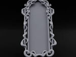 Tentacle-Framed Gothic-Arched Floor Mirror turntable