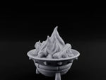 Log-Fueled Diamond-Banded Fire Brazier turntable