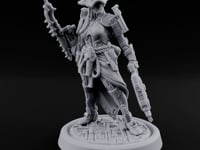Blade Raising Automaton Warrior turntable