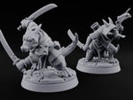 Twin Blade Slashing Kobold Assassins turntable