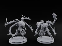 Multi Armed Slashing Automaton Warriors turntable