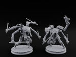 Multi Armed Slashing Automaton Warriors turntable