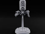 Antenna Topped Hovering Automaton Sentinel A turntable
