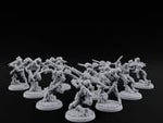 Gun Toting Leaping Warforged Troopers turntable