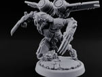 Gun Toting Leaping Warforged Trooper E turntable
