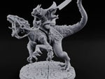 Raptor Riding Kobold Beast Rider A turntable