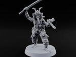 Blade And Gun Wielding Human Samurai C turntable