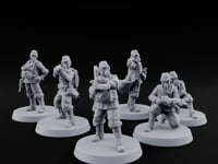 Weird War Gas Masked Gunning Japanese Troopers turntable