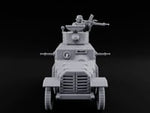 Turret Gunning Armoured Scout Car turntable