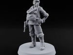Weird War Gas Masked Gunning Japanese Trooper D turntable