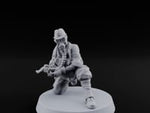 Weird War Gas Masked Gunning Japanese Trooper E turntable