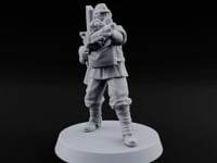 Weird War Gas Masked Gunning Japanese Trooper F turntable