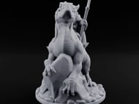 Spear Raised Riding Kobold Raptor Rider turntable