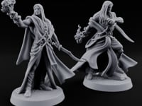 Flame Conjuring, Rippling Robes Human Sorcerers turntable