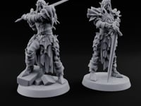 Blade Thrusting Drow Knights turntable