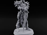 Blade Thrusting Drow Knight A turntable