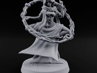 Chain Magic Wielding Human Infernalist A turntable
