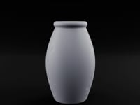 Smooth-Fired Wide-Bellied Ceramic Storage Urn turntable