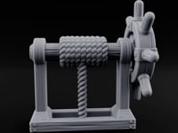 Crank-Handled Spool-Wound Helm turntable