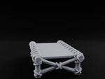 Rope-Lashed Cross-Braced Pirate Rope Bed turntable