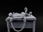 Rope-Draped Map-Strewn Navigator's Chart Table turntable