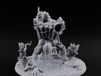 Boulder Hauling Supplicating Hill Giant turntable