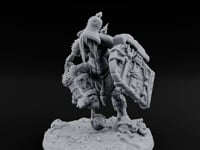 Chain And Trophy Dragging Hill Giant Warrior C turntable