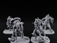 Chain And Trophy Dragging Hill Giant Warriors turntable