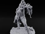 Chain And Trophy Dragging Hill Giant Warrior B turntable