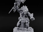 Spirit Channelling Lizardfolk Shaman A turntable
