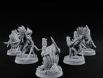 Blade Wielding Lizardfolk Raptor Warriors turntable