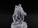 Blade Wielding Lizardfolk Raptor Warrior B turntable