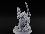 Blade Wielding Lizardfolk Raptor Warrior C turntable