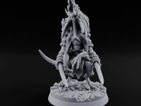 Blade Wielding Lizardfolk Raptor Warrior E turntable