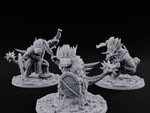 Shield And Flail Wielding Lizardfolk Warriors turntable