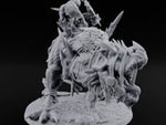 Blade Raising Lizardfolk Dinosaur Rider turntable
