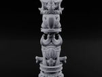 Fang-Crowned Rune-Banded Beast Totem Idol turntable