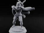 Falcon Perching Human Gunslinger turntable