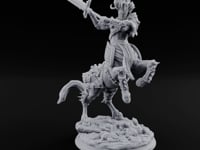 Sword Raised Rearing Centaur Warrior turntable