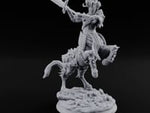 Sword Raised Rearing Centaur Warrior turntable