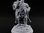 Axe Shouldering Dwarf Warrior turntable