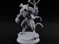 Scurrying Blade Wielding Ratfolk Warrior B turntable