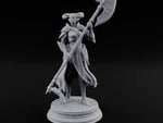 Halberd Twirling Tiefling Warrior turntable