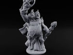 Skull Flame Raising Ettin Shaman turntable