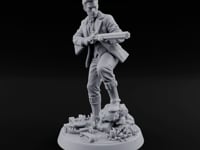 Double Barrelled Human Monster Hunter turntable
