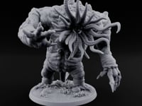 Tentacles Writhing Moon Beast Horror B turntable