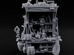 Lute-Hung Potion-Crammed Adventurer's Curio Shelf turntable