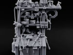 Pack-Hung Blade-Scattered Adventurer's Supply Shelf turntable