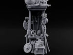 Shield-Stacked Crossbow-Crammed Warrior's Armoury Shelf turntable